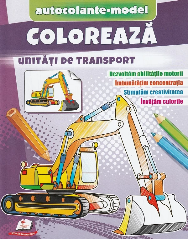 Coloreaza Unitati de transport + Autocolante model 
